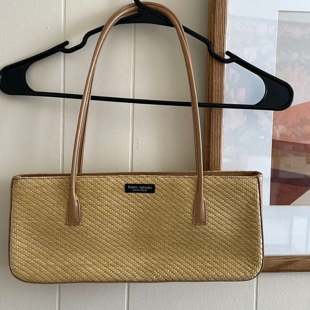 Vintage Kate spade straw purse